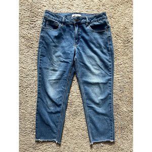 Ellen Tracy "Serene" Women's Denim Jean Capris - Size 10